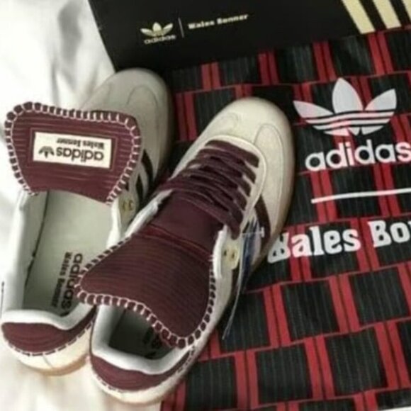 Adidas Samba Pony Tonal x Wales Bonner Cream White Sneakers - Picture 5 of 7